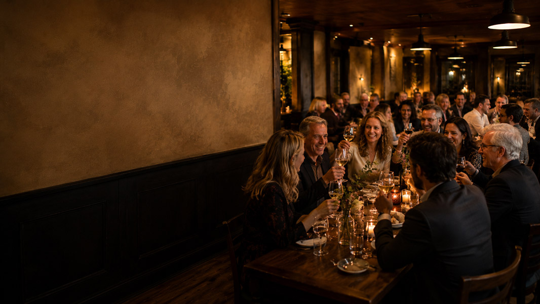 Gezellig groepsdiner voor feesten en partijen bij Restaurant Spoorzicht in Heerenveen